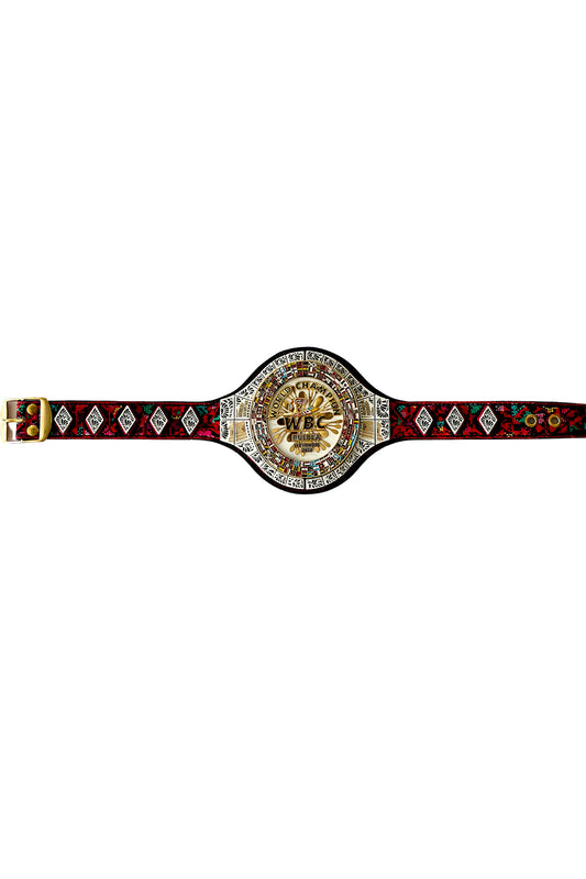 WBC Mini Puebla Belt for Saúl Álvarez vs. Jermell Charlo fight