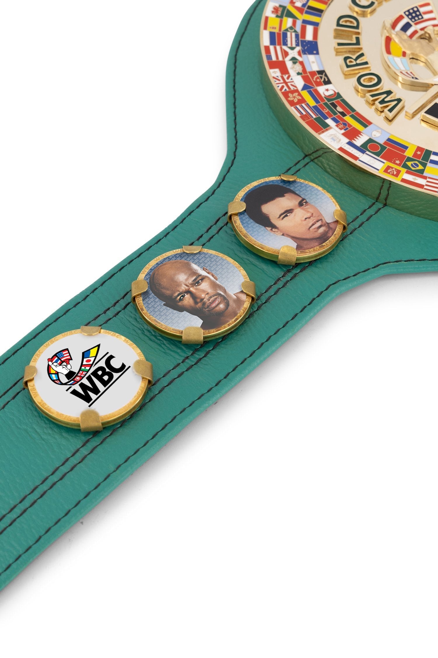WBC Store Replica Belts WBC Championship Belt  "Historic Fights" Floyd Mayweather Jr. vs. Víctor Ortiz