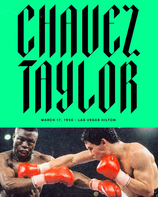 WBC Store Replica Belts WBC - Championship Belt  "Historic Fights" Julio César Chávez vs. Meldrick Taylor