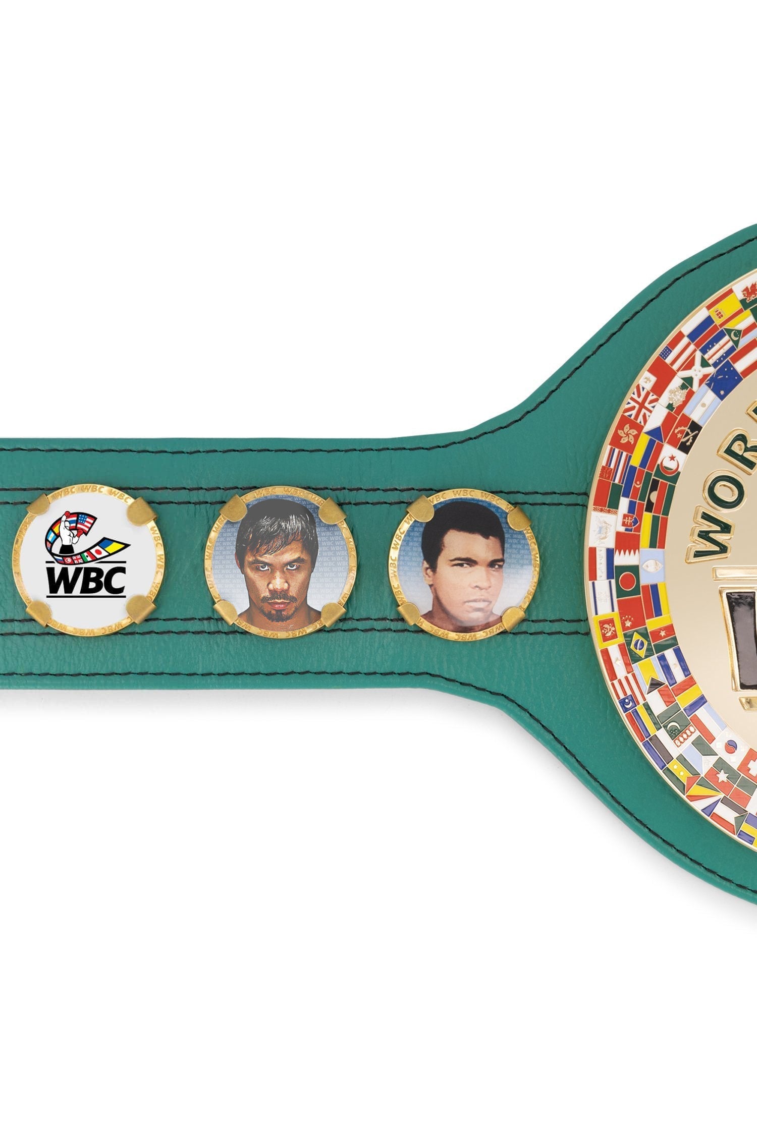 WBC Store Replica Belts WBC Championship Belt  "Historic Fights" Pacquiao vs. Mayweather