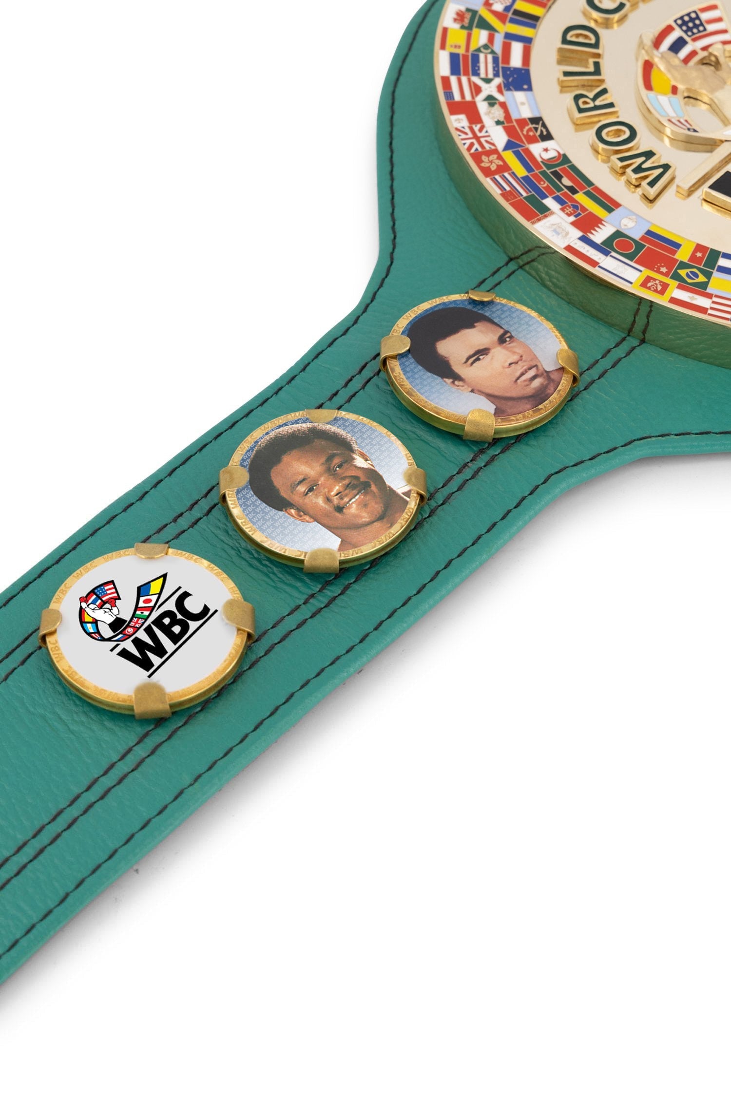 WBC Store WBC - Championship Belt  "Historic Fights" Muhammad Ali vs. George Foreman