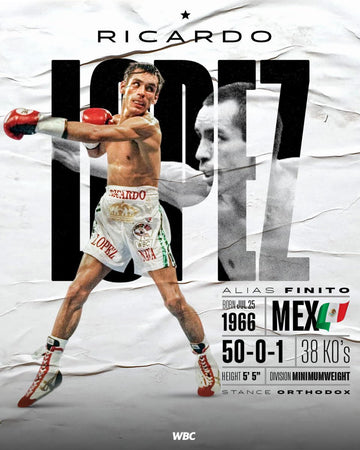 Ricardo “Finito” Lopez, one of the best Mexican champions in history