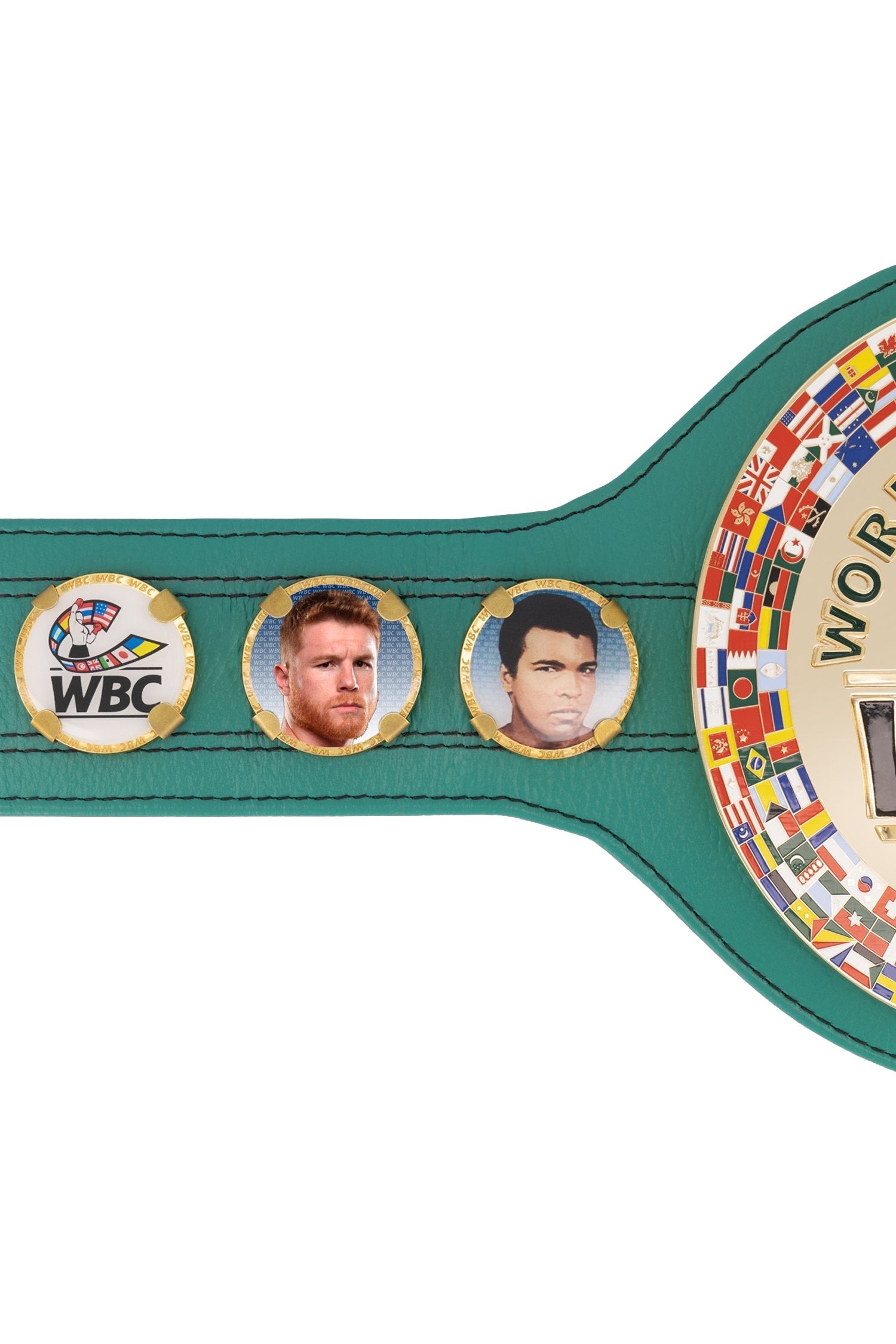 WBC Store Replica Belts WBC - Championship Belt "Historic Fights" Saúl “Canelo” Álvarez vs. Miguel Cotto