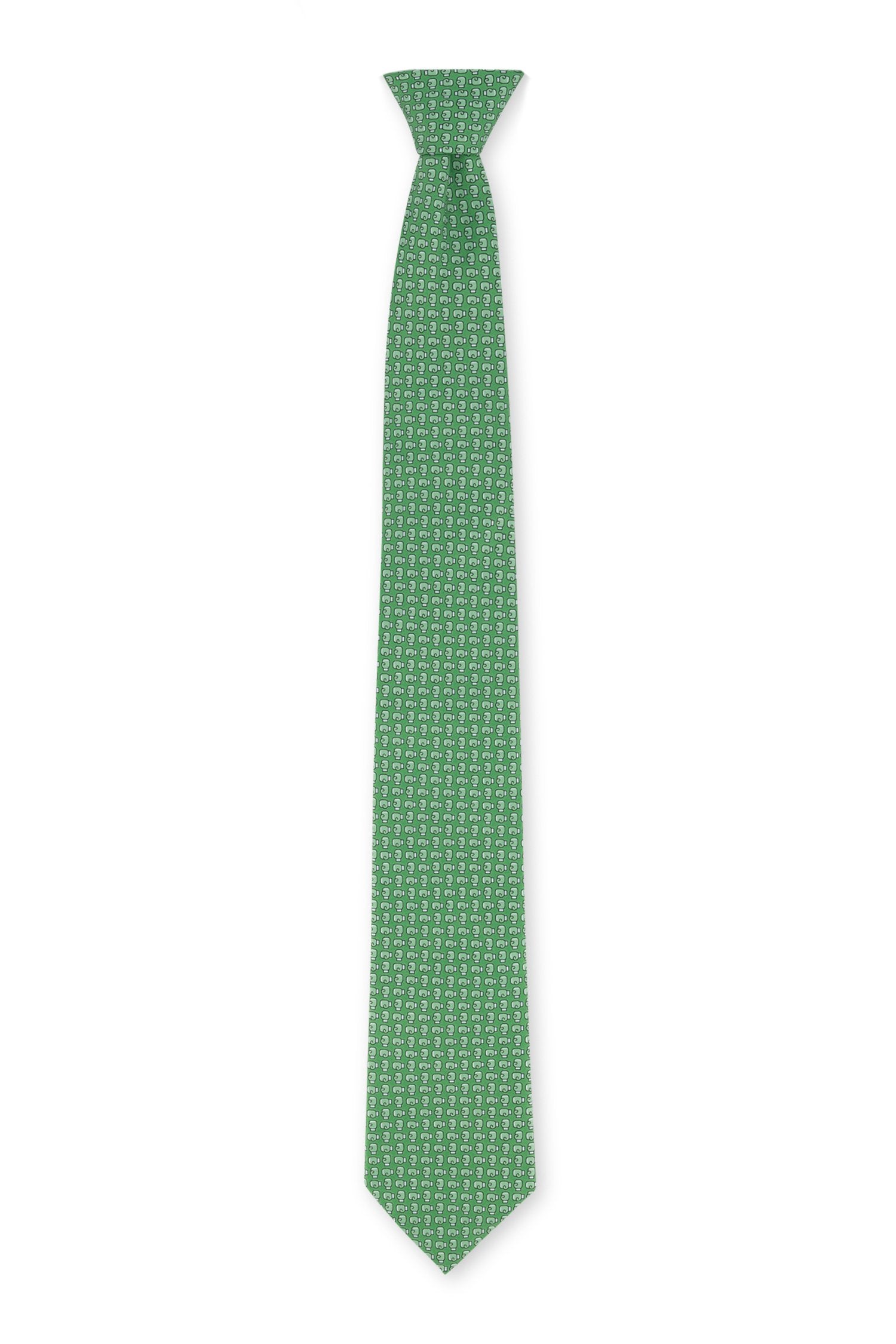 Pineda Covalin Neckties Green Pineda Covalin Boxing Gloves Necktie