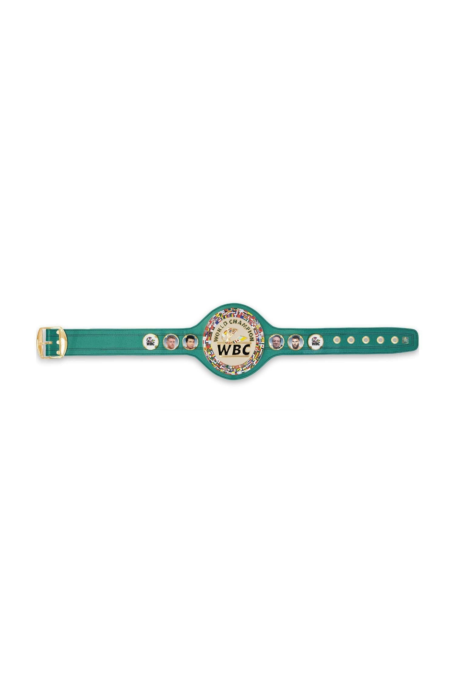WBC Store Replica Belts WBC Championship Belt  "Historic Fights" Saúl “Canelo” Álvarez vs. Caleb Plant