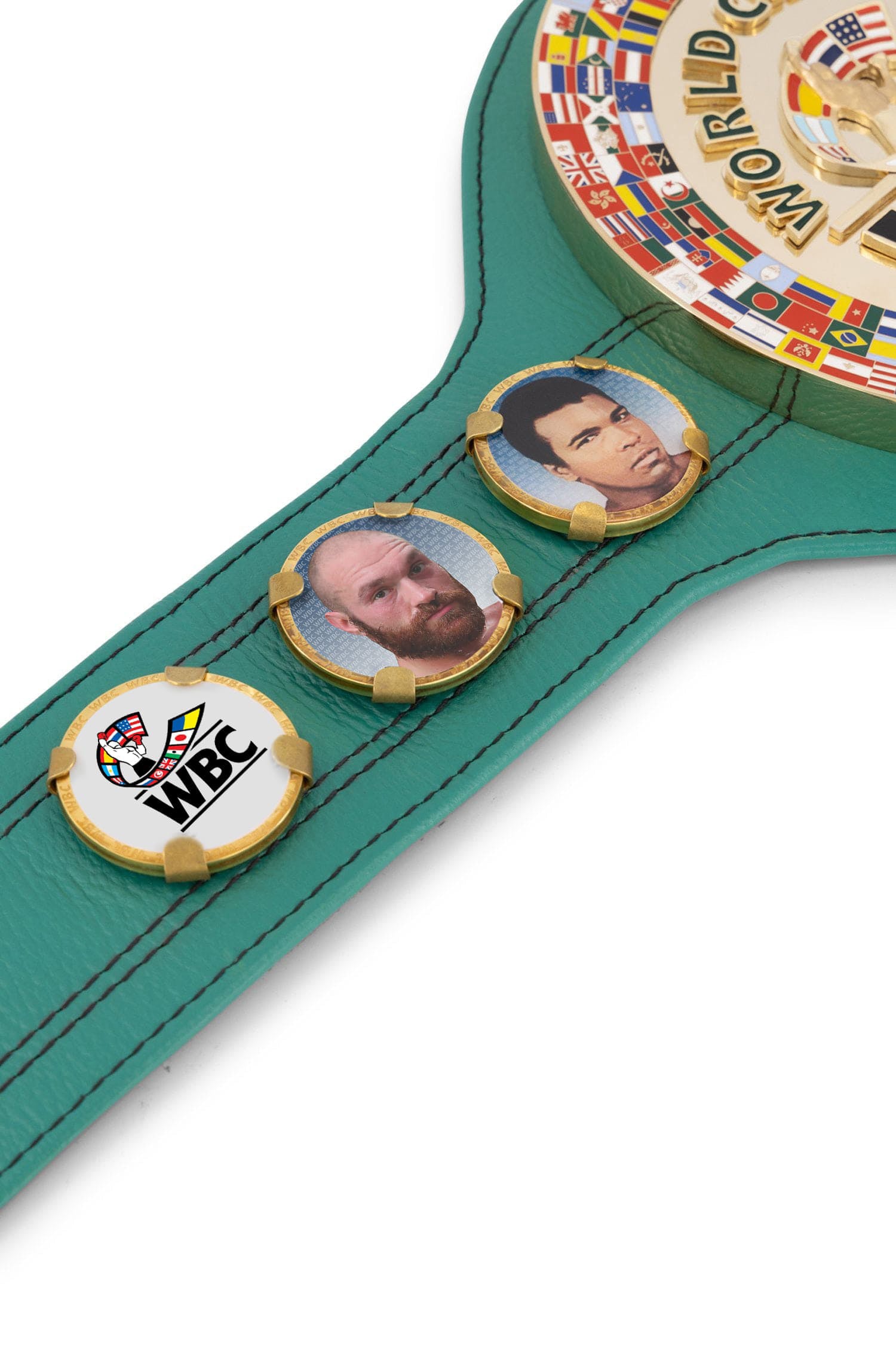 WBC Store Replica Belts WBC Championship Belt  "Historic Fights" Tyson Fury vs. Deontay Wilder