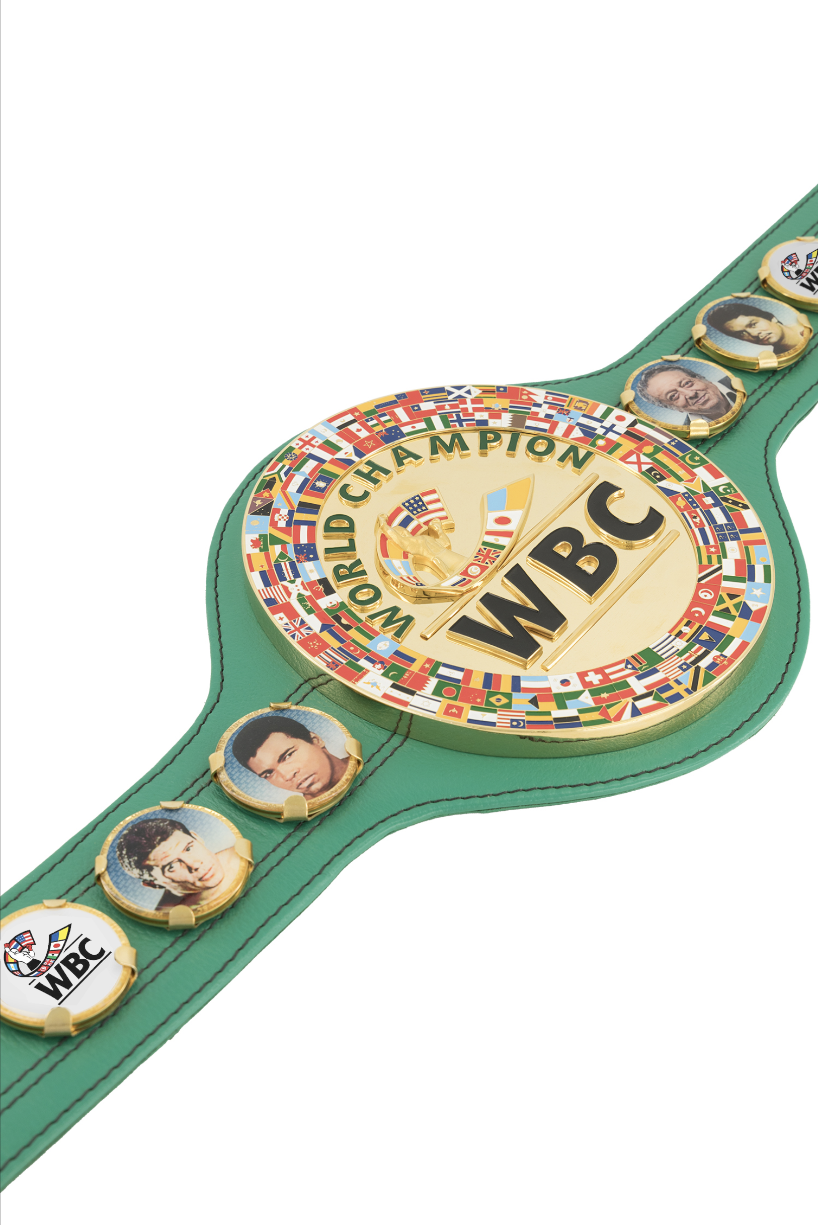 WBC Store Replica Belts WBC Replica Championship Belt Memorabilia Roberto Duran and Julio César Chávez