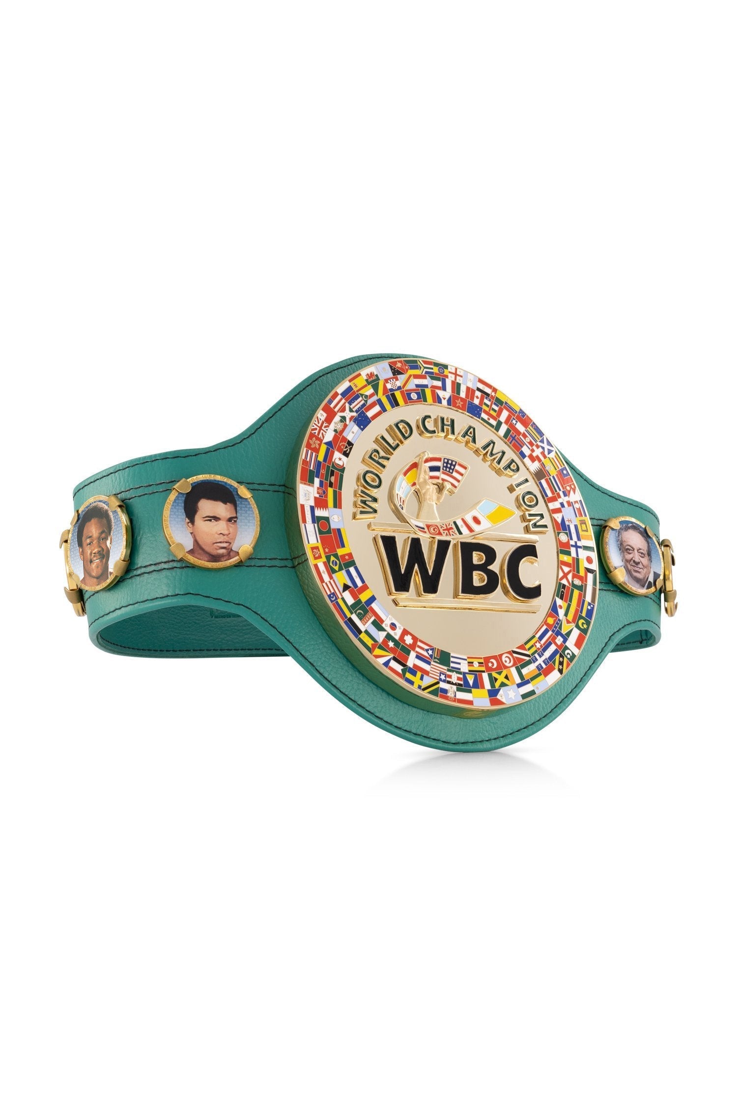 WBC Store WBC - Championship Belt  "Historic Fights" Muhammad Ali vs. George Foreman