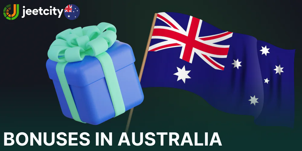 Bonuses and promotional offers available for Jeetcity players from Australia