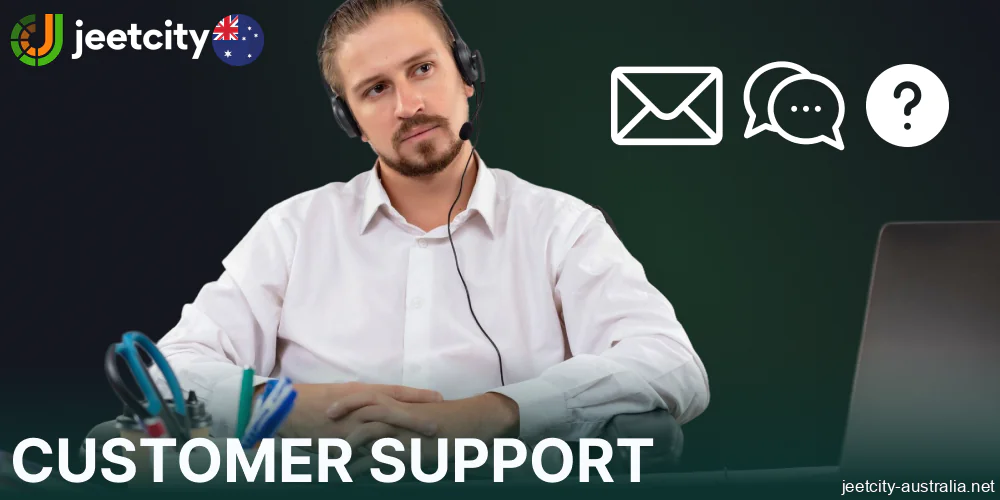 Jeetcity customer support services for players from Australia