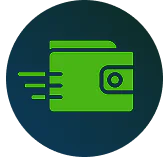 Instant top-ups and cash-outs