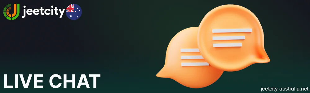 Contact Jeetcity Australia via live chat