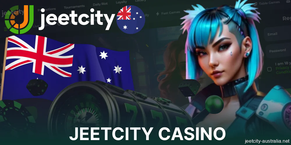 Mian information about Jeetcity casino available to players from Australia