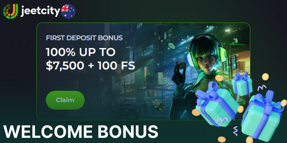 Welcome bonuses available on Jeetcity Australia
