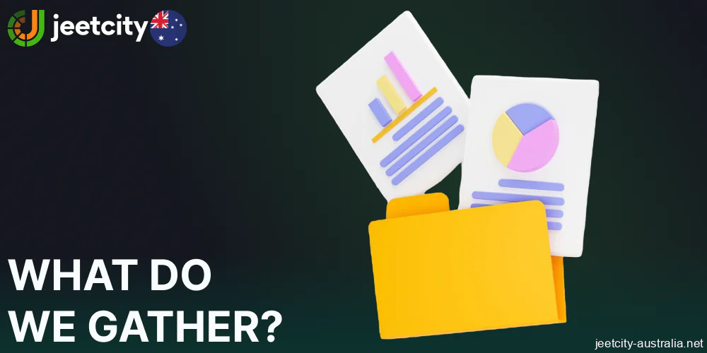 The types of data gathered by Jeetcity in Australia