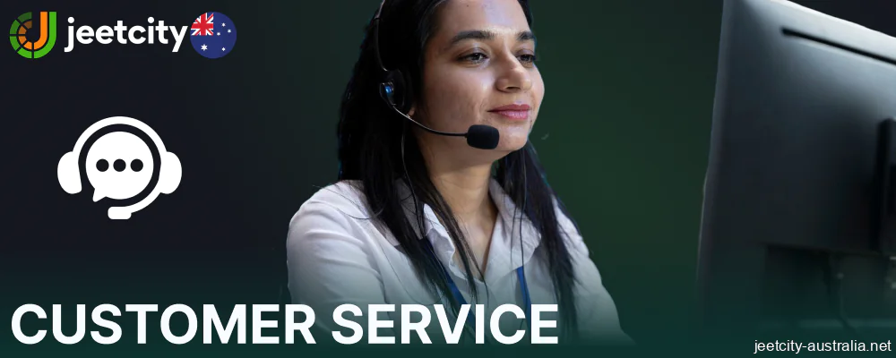 Jeetcity customer support services for players from Australia